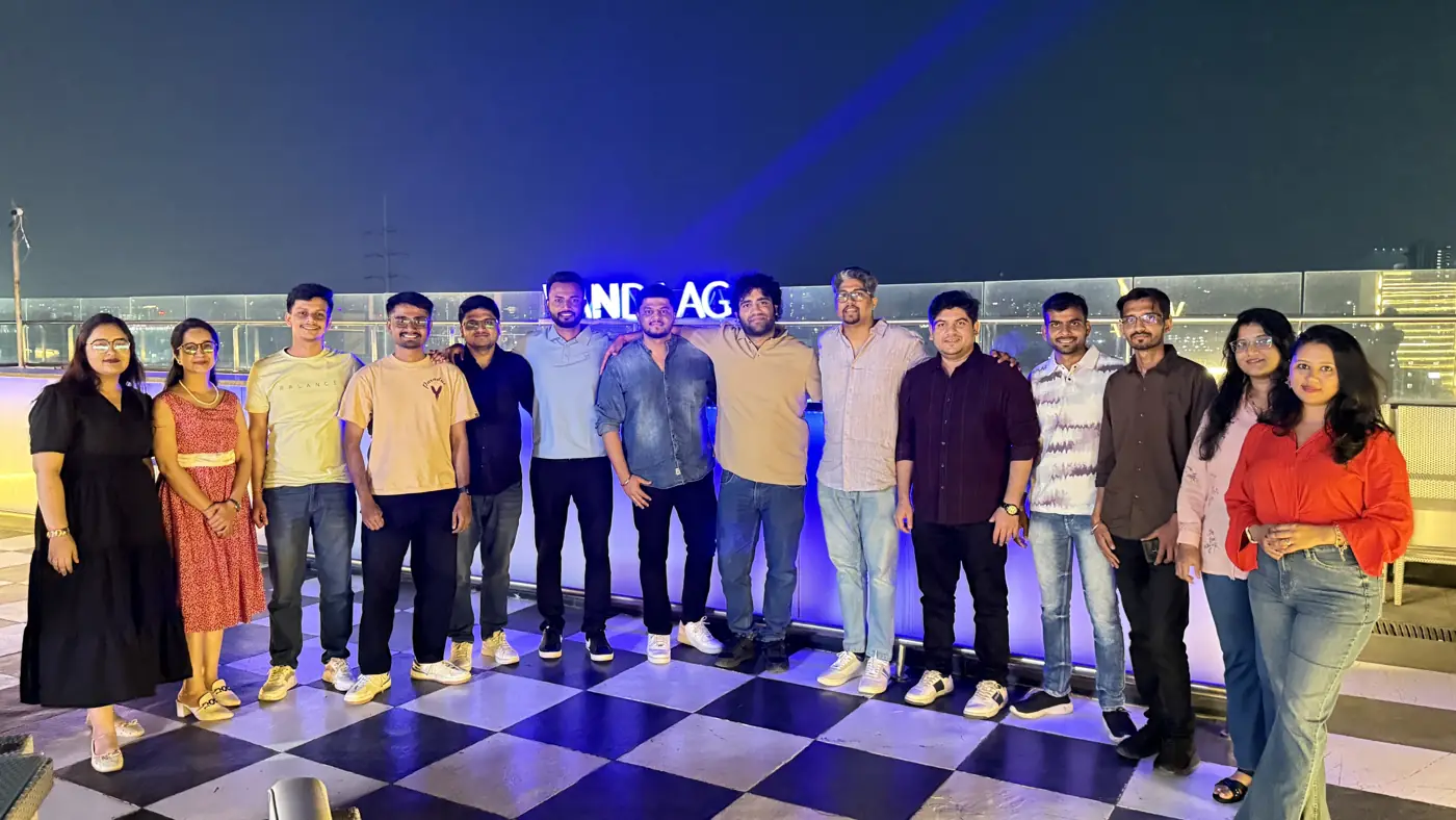 The Digiteins team together in Pune for the first time, February 2026